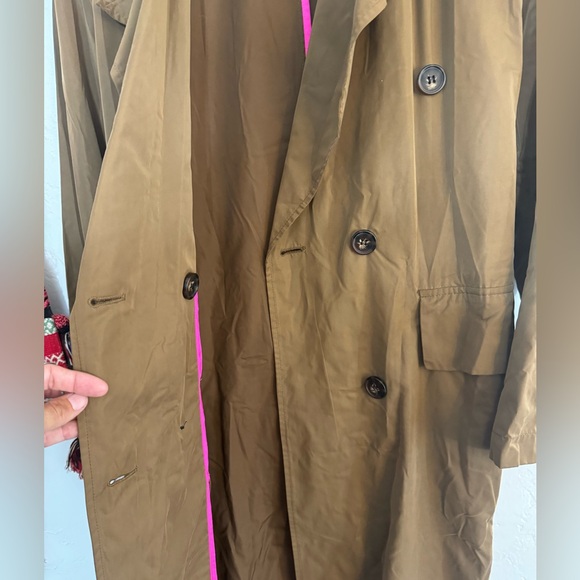 ZARA TRENCH COAT SMALL EUC - Picture 3 of 7